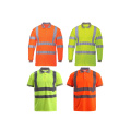 Reflective Safety Work Hi Vis Safety T-Shirts High Visibility Clothing Safety Security Work Bird Eye Short Sleeve